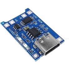 İsmiyle Al TP4056 3,7V Şarj Devresi - Korumalı Mod Type-C