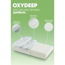 Tago Home Oxydeep Ortopedik Visco Yastık (Nefes Alabilen - Uyku Düzenleyen - Yorgunluk Önleyici)