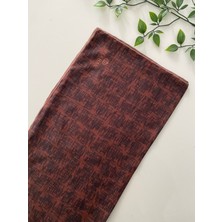 İpekhan Ritim Desen Ince Pamuk Eşarp