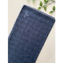 İpekhan Ritim Desen Ince Pamuk Eşarp