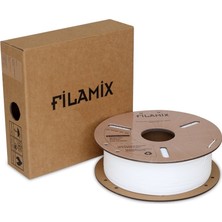 Filamix Abs Filament Beyaz 1.75MM 1kg - Yüksek Isıya Dayanıklı ve Asetonla Parlatılabilir