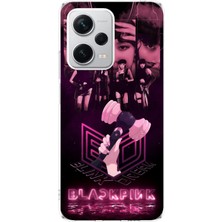 TechTree Redmi Note 12 Pro Plus Uyumlu Blackpink Poster Tasarımlı Baskılı Silikon Kılıf