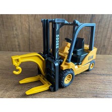 Scntoys Forklift Diecast Model Iş Makinası Kırılmaz Oyuncak Forklift Inip Kalkar