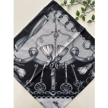 İpekhan Aheste Desen Ince Pamuk Eşarp