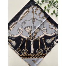 İpekhan Aheste Desen Ince Pamuk Eşarp