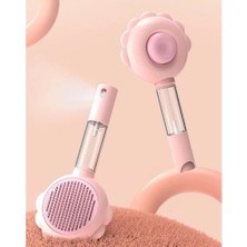 AyrStore Basmalı Telli  Su Sprey Hazneli Hayvan Fırçası Çift 2in 1
