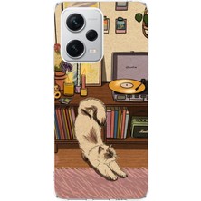 TechTree Redmi Note 12 Pro Plus Uyumlu Nostaljik Köpek Tasarımlı Tasarımlı Baskılı Silikon Kılıf