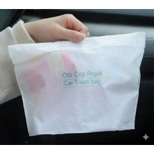 AyrStore Pratik Su Geçirmez Oto Araba Çöp Poşeti 20 Adet