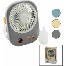 3E Grup Su Spreyli Masaüstü USB Mini Fan