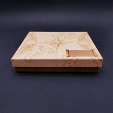 Costurera Kutu Pusula Temalı Hediye Kutusu