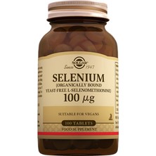 Solgar Selenium 100 Mcg 100 Tablet (Selenyum)