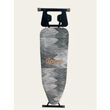 Yumuşak ve Dayanıklı Yanmaz Yüzeyli Ütü Masası Kılıfı, 50X140 cm