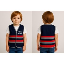 Teknik Çocuk Etkinlik Ikaz Yeleği Reflektörlü