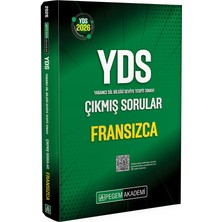 Pegem Akademi Yayıncılık 2026 YDS Fransızca Çıkmış Sorular