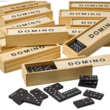 Oyunsal Ahşap Domino Seti - 28 Taş Kutulu - 1 Kutu