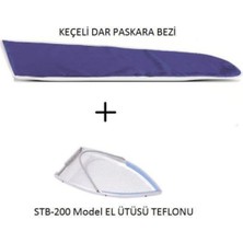 Işlevsel Keçe Dar Paskara Bezi ve El Ütüsü Teflonu Seti