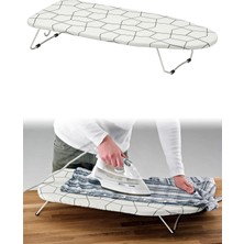 Portatif Mini Ütü Masası 32X73CM, Asılabilir ve Kullanışlı, Kompakt Tasarım