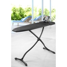 Pratik ve Şık Siyah Ütü Masası, Kullanımı Kolay ve Dayanıklı Tasarım