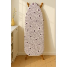 Ranforce Biyeli Çizgili Isıya Dayanıklı Ütü Masası Kılıfı 142X55 cm