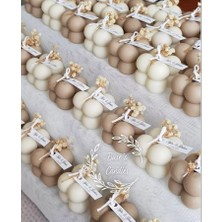 Nişan – Söz – Düğün – Baby Shower – Parti Hediyelik Mini Mumlar 15 Adet