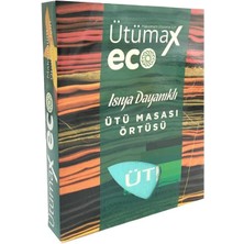 UltraMint Ütümax Eco Isıya Dayanıklı Deri Keçe Ütü Masası Örtüsü Bezi Kılıfı