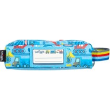 Smiggle Iş Makinesi Desenli Mini Kalem Kutusu – Topsy Teeny Tiny | Açık Mavi