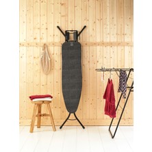 110X30CM Denim Black Ütü Masası, Şık ve Kullanışlı Tasarım