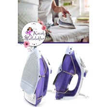 Yaylı Tabanlı Pratik Yanmaz Yapışmaz Teflon Ütü Altlığı