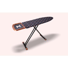 Elmas Serisi Yağmur Ütü Masası 40X120 cm Yükseklik Ayarlı, Lüks Keçeli