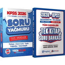 Yediiklim Yayınları 2026 Kpss Tüm Dersler Soru Yağmuru - Ortaöğretim Ön Lisans Tek Kitap Soru