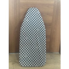 King Xxxsmall 85X43 cm Çok Amaçlı Ütü Masası Kılıfı Bezi Gri