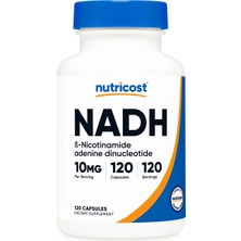 Nutricost Nadh 10 Mg 120 Kapsül Nicotinamide Adenine Dinucleotide
