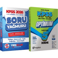 Yediiklim Yayınları 2026 Kpss Tüm Dersler Soru Yağmuru - Lisans Optimum 5 Deneme