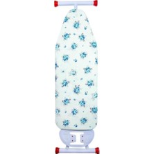 Beyaz Keçeli Ütü Masası Kılıfı 140X50 cm Mavi, Koruyucu ve Şık Tasarım