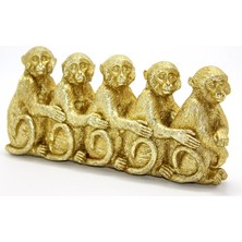 Ronanna Buğz Polyester 5 Maymun