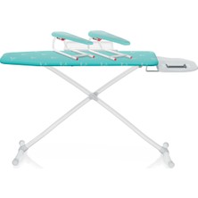Turkuaz Squad Deluxe Ütü Masası, 42X120 Cm, Geniş Yüzey, Pratik Kullanım