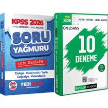 Yediiklim Yayınları 2026 Kpss Tüm Dersler Soru Yağmuru - 2026 Kpss Ön Lisans Çözümlü 10 Deneme