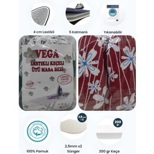 140X50 cm Lastikli Yıkanabilir Keçe Ütü Masası Kılıfı ve Örtüsü