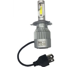 Hsb Motorsiklet H-4 LED Power LED 12V 100/100W Beyaz Işık Zenon Ampul