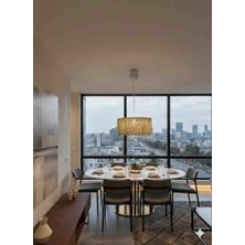 Dude Home Gold Yatak Odası Avize, Salon Avize, Balkon Avize, Çocuk Odası Avize Modern Avize, Makrome Avize,