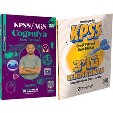 Yediiklim Yayınları 2026 Kpss Atölye Serisi Coğrafya Video Çözümlü Soru Bankası - 3 Deneme