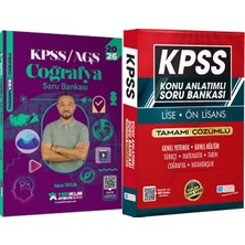 Yediiklim Yayınları 2026 Kpss Atölye Serisi Coğrafya Video Çözümlü Soru Bankası - Lise Önlisans Konu Ant. Soru