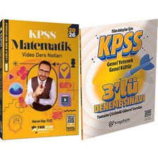 Yediiklim Yayınları 2026 Kpss Atölye Serisi Matematik Video Ders Notları - 3 Deneme