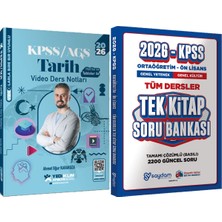 Yediiklim Yayınları 2026 Kpss Atölye Serisi Tarih Video Ders Notları - Ortaöğretim Ön Lisans Tek Kitap Soru