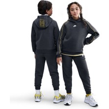 Nike K Nsw Club Flc Genç Çocuk Gri Polarlı Eşofman Takımı - 1 Beden Büyük Tavsiye Edilmekte- HQ9318-060