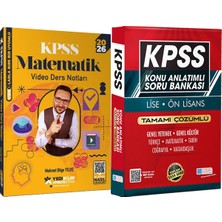 Yediiklim Yayınları 2026 Kpss Atölye Serisi Matematik Video Ders Notları - Lise Önlisans Konu Ant. Soru