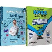 Yediiklim Yayınları 2026 Kpss Atölye Serisi Tarih Video Ders Notları - Lisans Optimum 5 Deneme