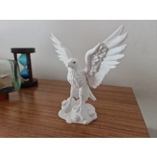 TSC 15 cm Kartal Figürü Heykeli Minimalist Modern Tasarım Heykelciği Ev Süs Eşyası
