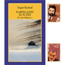 Yapı Kredi Yayınları Bir Ada Hikayesi 2 - Karıncanın Su Içtiği - Yaşar Kemal - - Defterli Seti