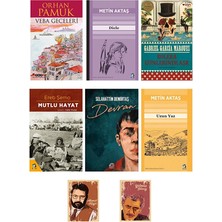 Dara Yayınları Veba Geceleri - Dicle - Albaya Mektup Yok - Mutlu Hayat - Devran - Uzun Yaz Özel Roman-Defterli seti